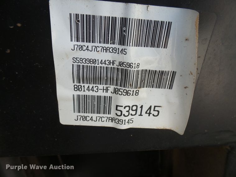 image for item EF9645 2008 Case IH JK70  tractor