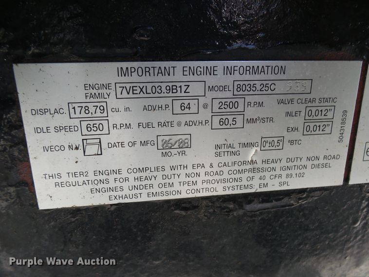 image for item EF9645 2008 Case IH JK70  tractor