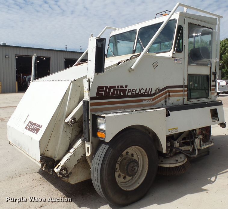 image for item EF9646 1999 Elgin Pelican P  street sweeper