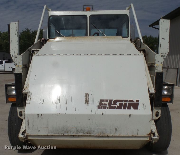image for item EF9646 1999 Elgin Pelican P  street sweeper