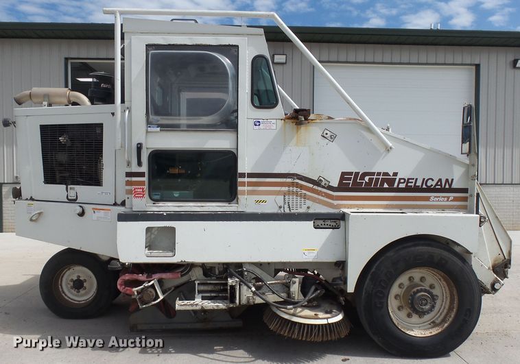 image for item EF9646 1999 Elgin Pelican P  street sweeper