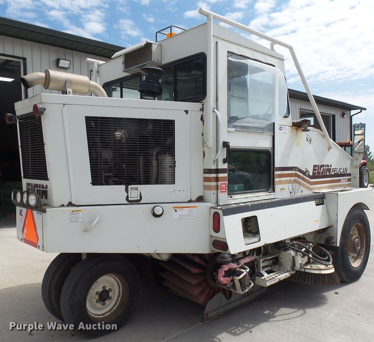 image for item EF9646 1999 Elgin Pelican P  street sweeper