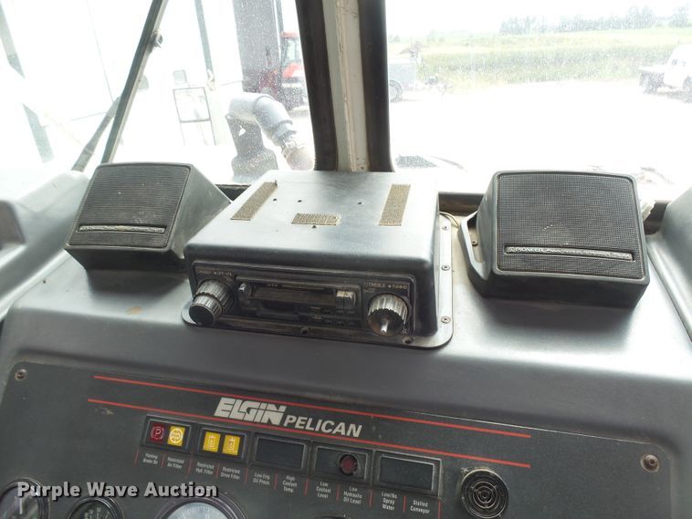 image for item EF9646 1999 Elgin Pelican P  street sweeper