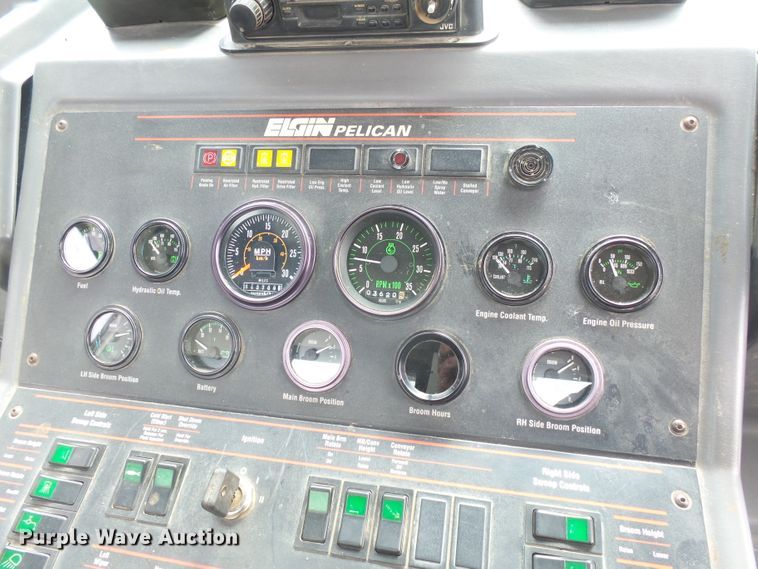 image for item EF9646 1999 Elgin Pelican P  street sweeper