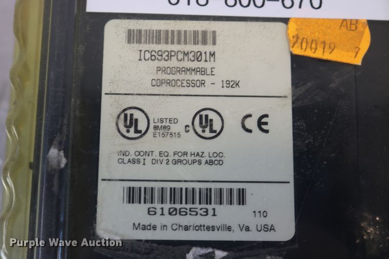 image for item EP9694 GE Fanuc IC693PCM301M programmable co-processor module