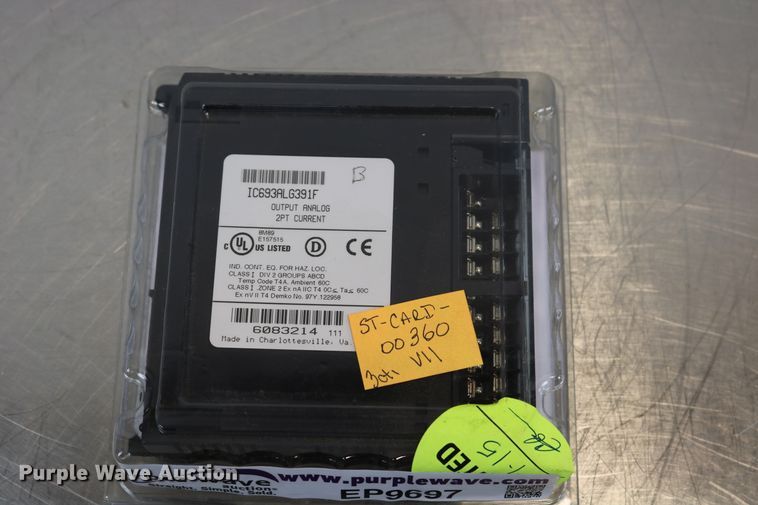 image for item EP9697 GE Fanuc IC693ALG391F 2PT analog output module