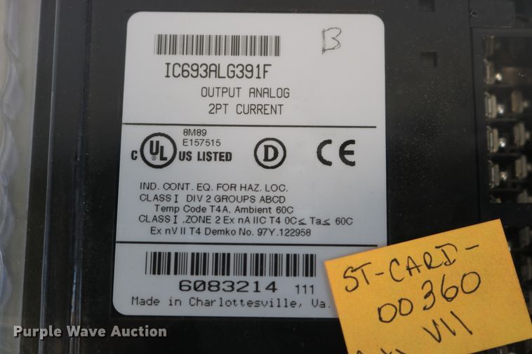 image for item EP9697 GE Fanuc IC693ALG391F 2PT analog output module