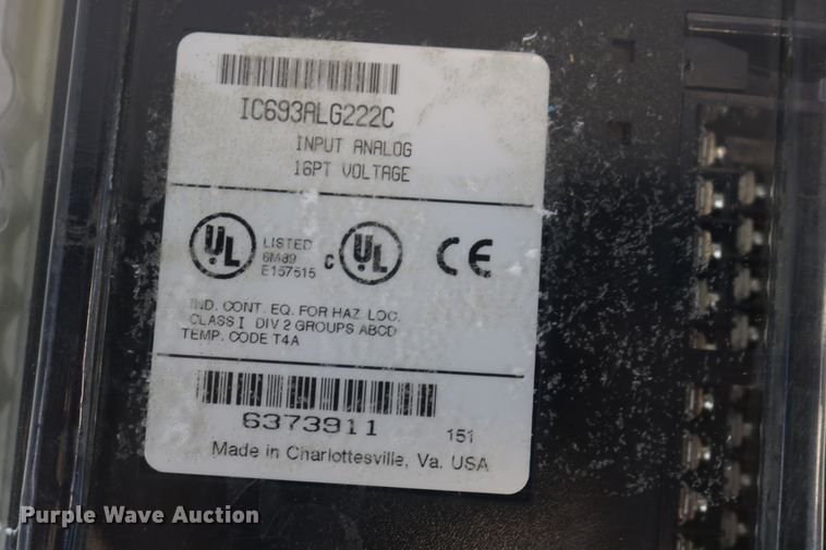 image for item EP9703 GE Fanuc IC693ALG222C 16PT voltage input analog module