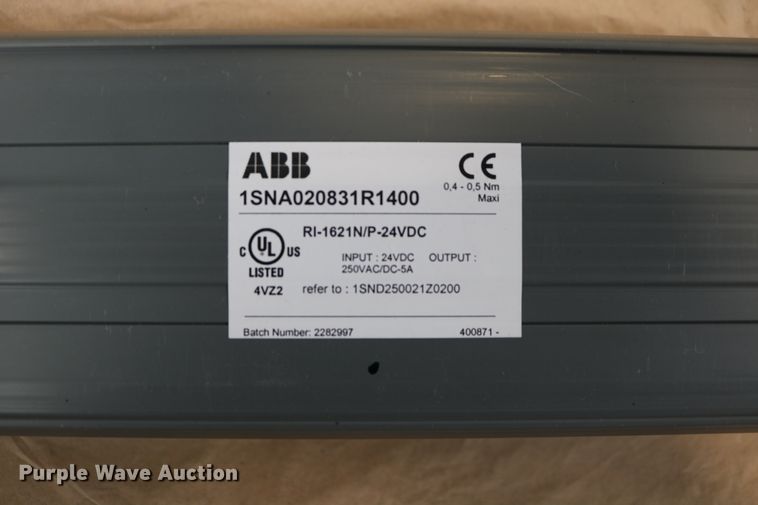 image for item EP9706 (3) ABB 1SNA020831R1400 terminal blocks