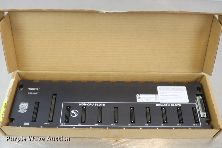 image for item EP9707 GE Fanuc IC693CHS391N 10 slot base expansion plate