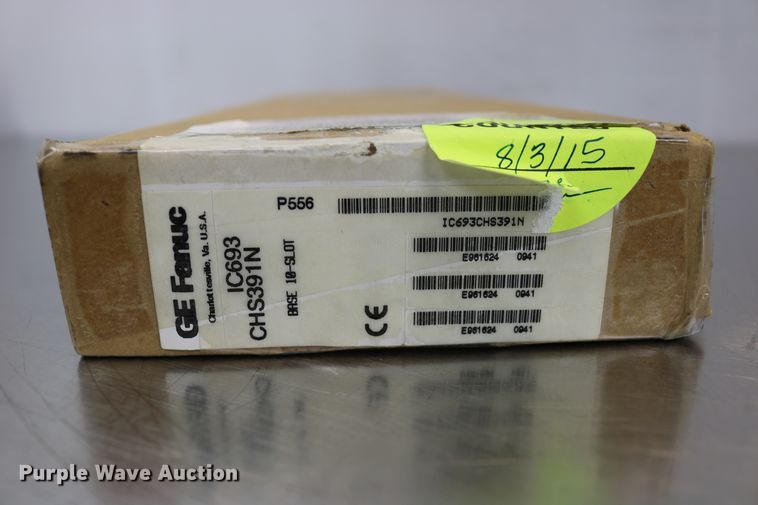 image for item EP9707 GE Fanuc IC693CHS391N 10 slot base expansion plate