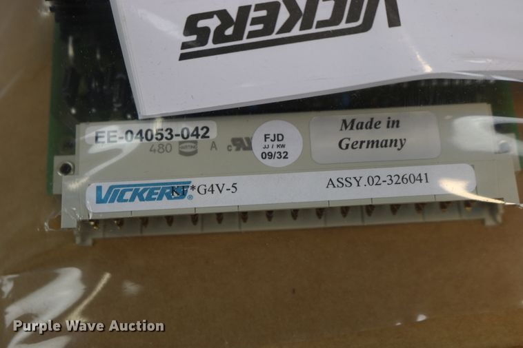 image for item EP9708 Vickers EEA-PAM-535-D-32 amplifier control card