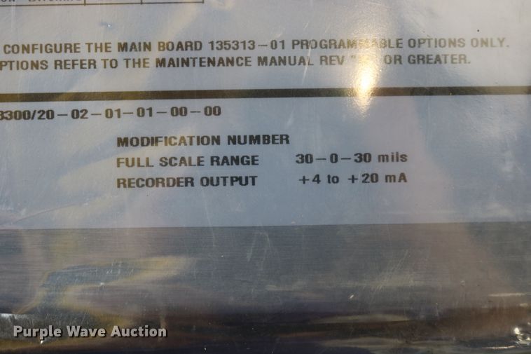 image for item EP9709 (3) Bentley-Nevada 3300/20-02-01-04-00-00 dual thrust modules