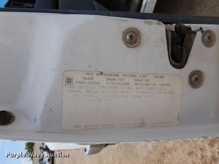 image for item FN9449 1990 Chevrolet Cheyenne 2500  pickup truck