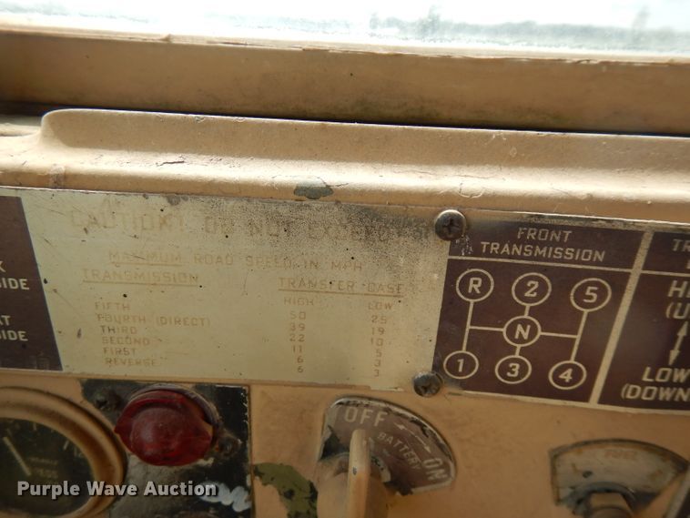 image for item FN9457 1971 Jeep  dump truck