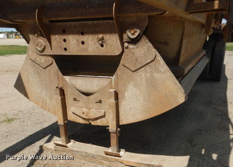 image for item FT9012 1999 Trail King TK54BDU bottom dump trailer