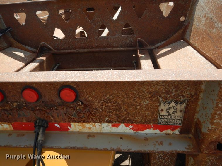 image for item FT9012 1999 Trail King TK54BDU bottom dump trailer