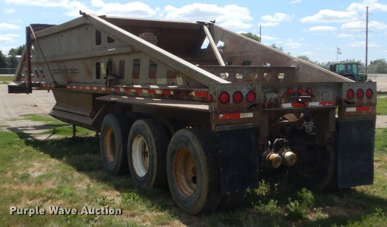 image for item FT9013 1998 Trail King 8X43 bottom dump trailer