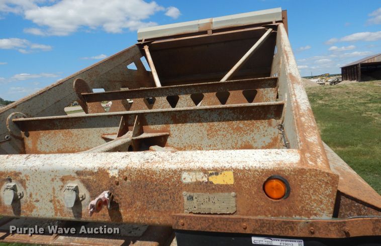 image for item FT9013 1998 Trail King 8X43 bottom dump trailer