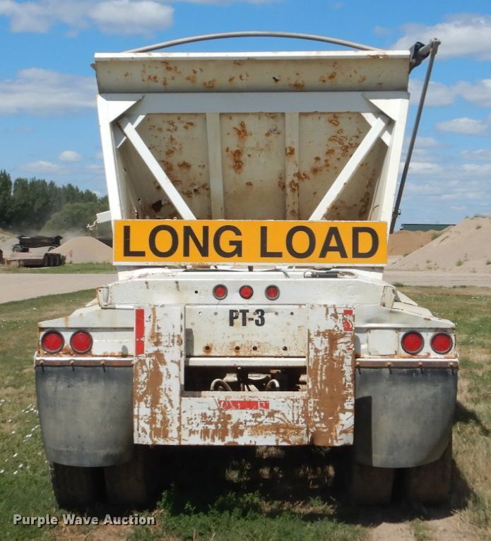 image for item FT9014 1999 Red River Dump25 bottom dump pup trailer