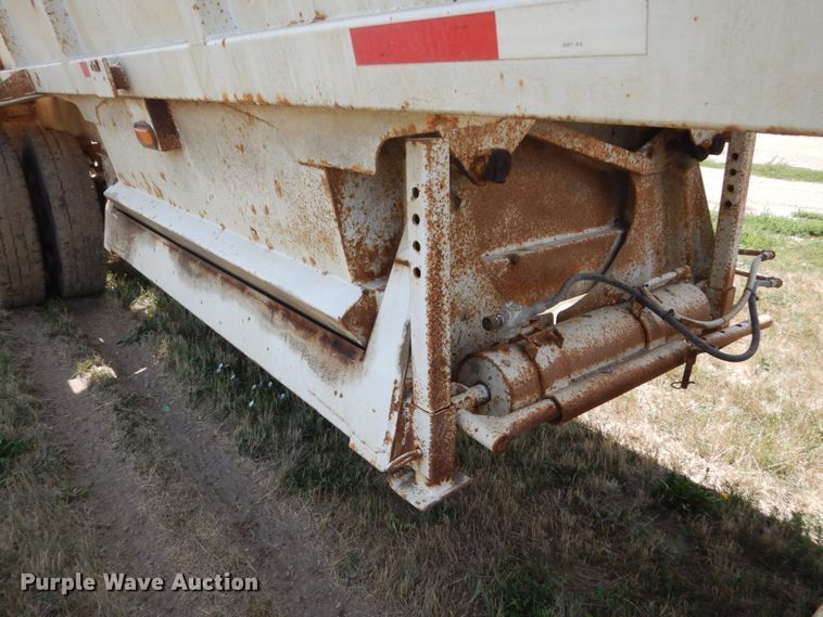 image for item FT9014 1999 Red River Dump25 bottom dump pup trailer