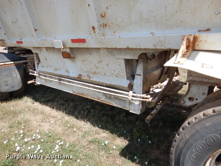 image for item FT9014 1999 Red River Dump25 bottom dump pup trailer
