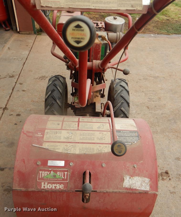 image for item GD9211 Troy Bilt Horse tiller