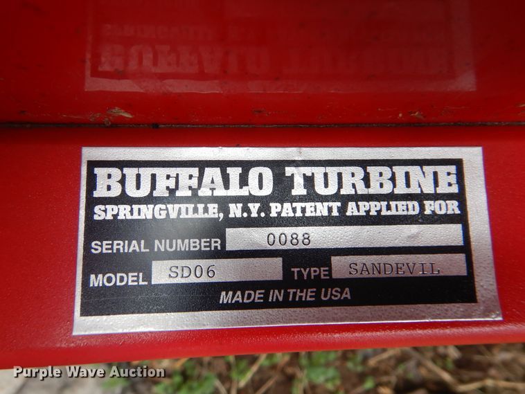 image for item GD9213 Buffalo Turbine Sandevil SD06 blower