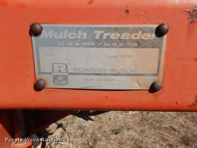 image for item GE9295 Richardson MTB mulch treader