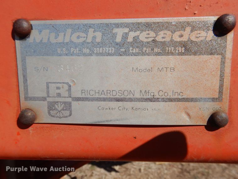 image for item GE9295 Richardson MTB mulch treader