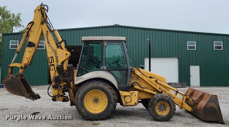 image for item GO9357 New Holland 675E  backhoe