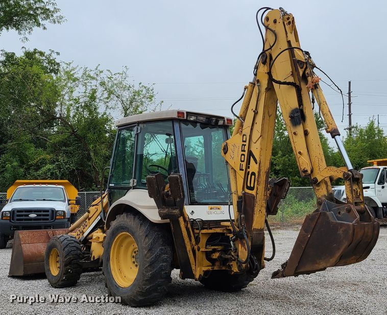 image for item GO9357 New Holland 675E  backhoe