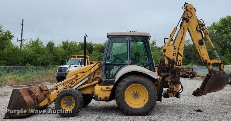 image for item GO9357 New Holland 675E  backhoe