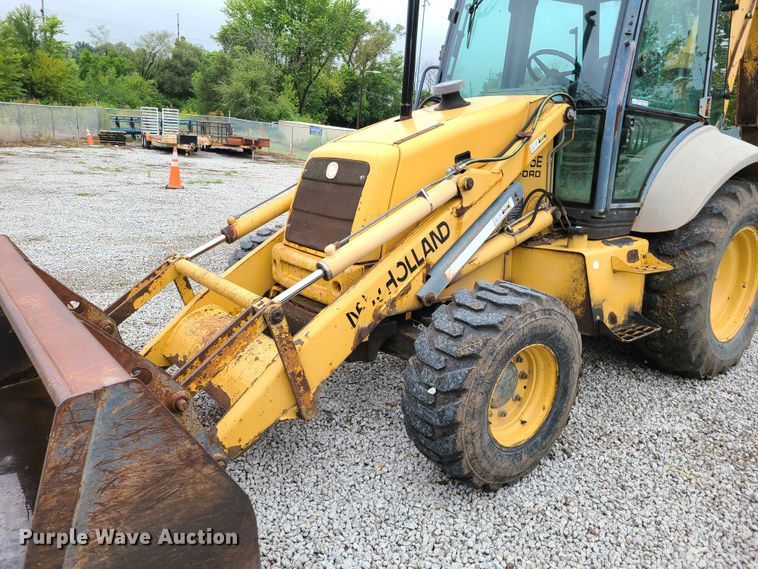 image for item GO9357 New Holland 675E  backhoe