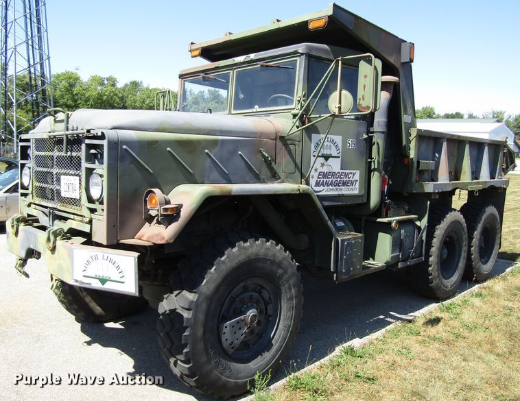 image for item GQ9114 1991 BMY Harsco M929A2  dump truck