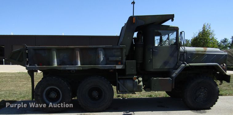 image for item GQ9114 1991 BMY Harsco M929A2  dump truck