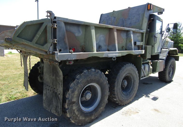 image for item GQ9114 1991 BMY Harsco M929A2  dump truck