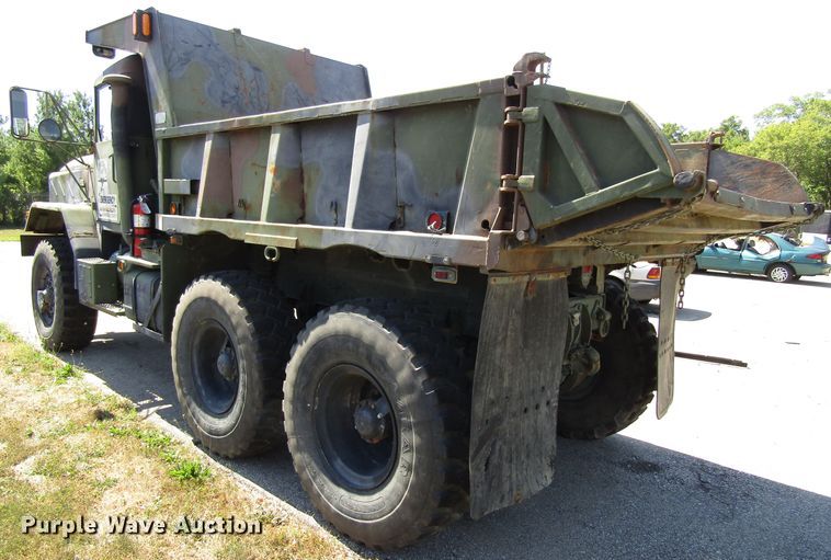 image for item GQ9114 1991 BMY Harsco M929A2  dump truck