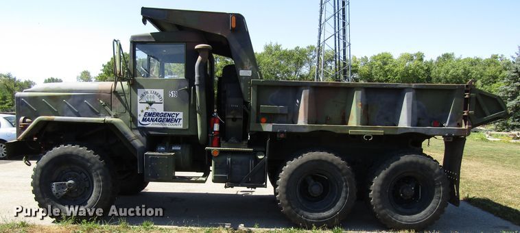 image for item GQ9114 1991 BMY Harsco M929A2  dump truck