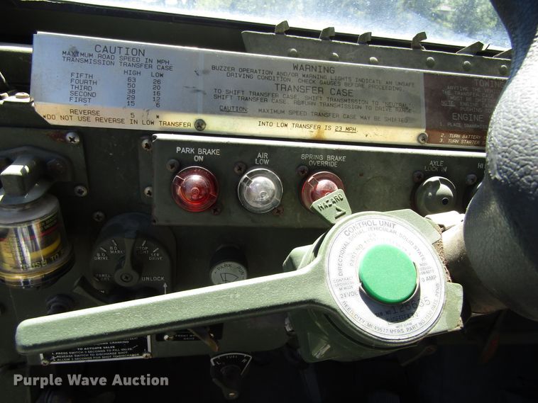 image for item GQ9114 1991 BMY Harsco M929A2  dump truck