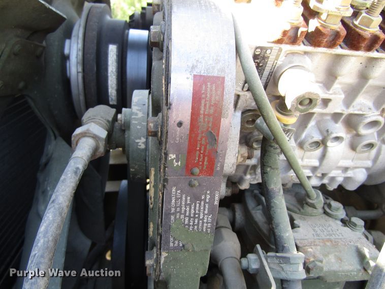 image for item GQ9114 1991 BMY Harsco M929A2  dump truck