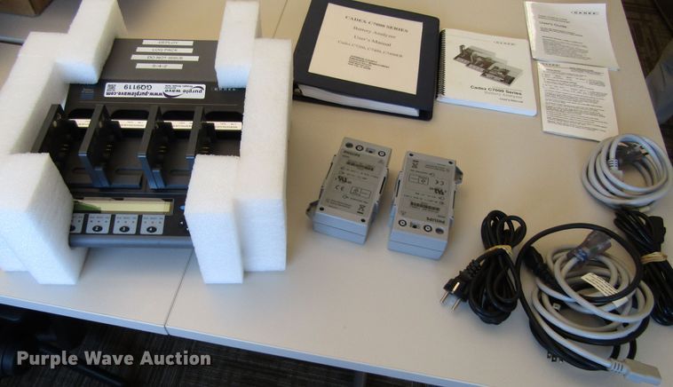 image for item GQ9119 Cadex C7400 series battery analyzer