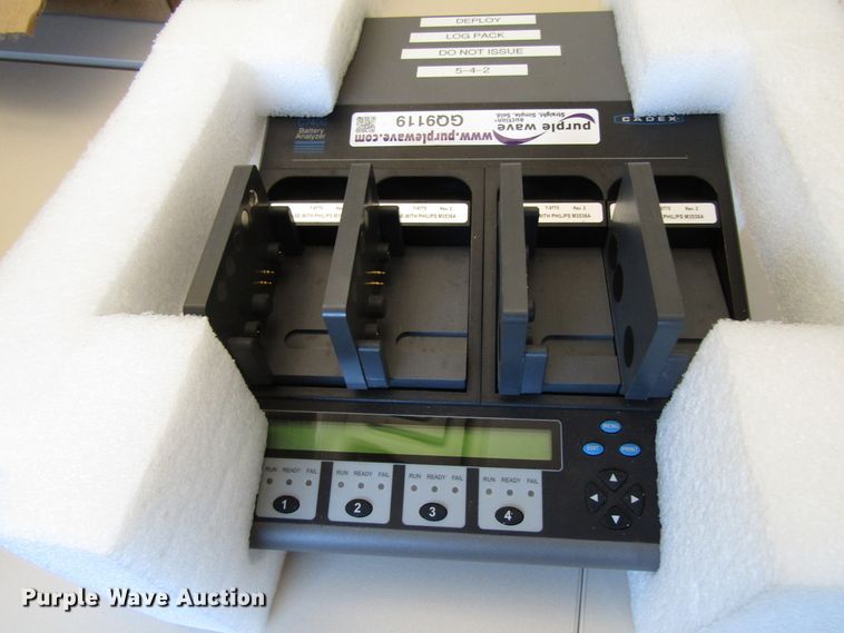 image for item GQ9119 Cadex C7400 series battery analyzer