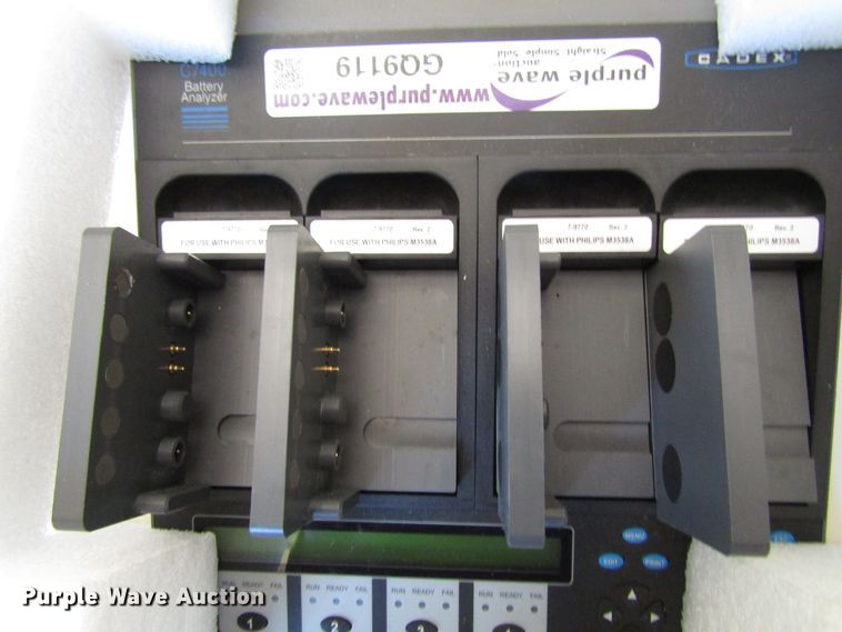 image for item GQ9119 Cadex C7400 series battery analyzer