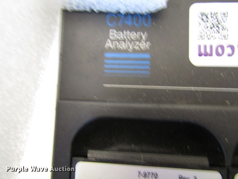 image for item GQ9119 Cadex C7400 series battery analyzer