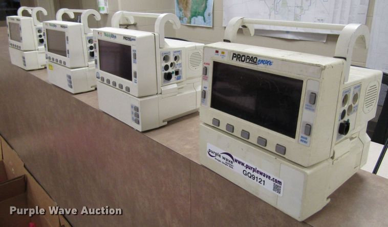 image for item GQ9121 (4) Propaq Encore vitals monitors