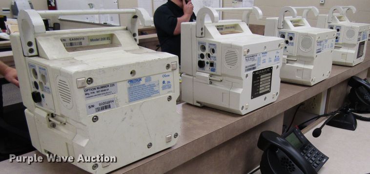 image for item GQ9121 (4) Propaq Encore vitals monitors