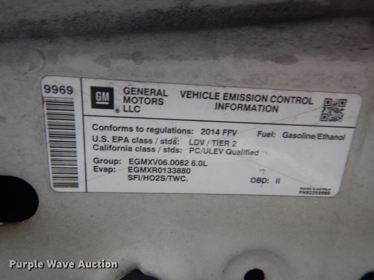 image for item GR9804 2014 Chevrolet Caprice Police