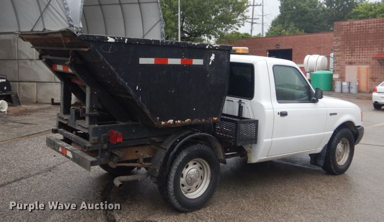 image for item GR9805 2002 Ford Ranger  dump bed pickup truck