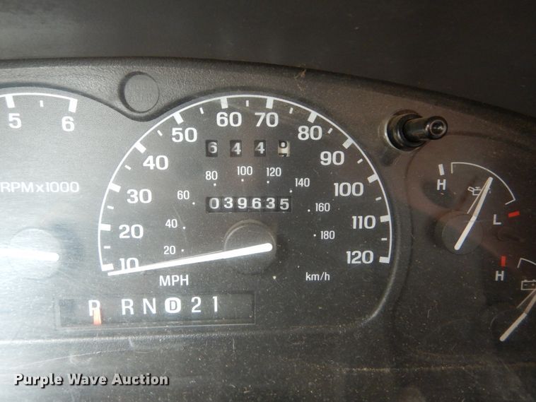 image for item GR9805 2002 Ford Ranger  dump bed pickup truck